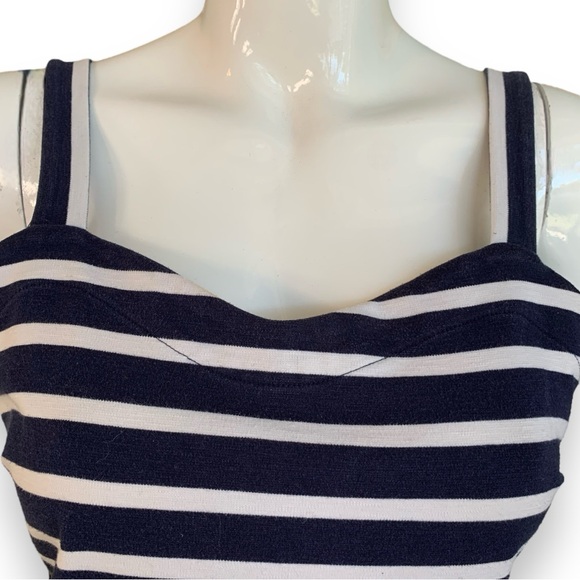 OLD NAVY STRIPED BODYCON MINI DRESS. WOMEN’S SIZE MEDIUM - Picture 6 of 8